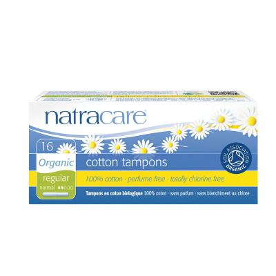 Tampon regular con aplicador bio 16 unidades Natracare