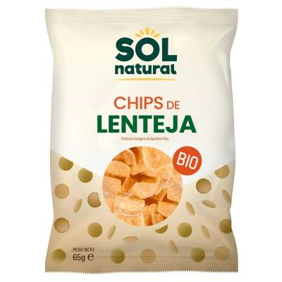 Chips de lenteja bio 65g Sol Natural