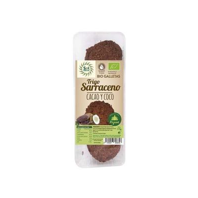 Galletas sarraceno coco cacao bio 175g Sol Natural