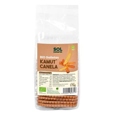 Galletas de kamut y canela bio 175g Sol Natural