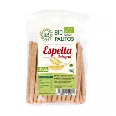 Palitos de espelta integral bio 150g Sol Natural