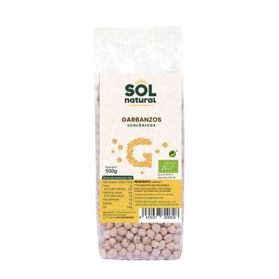 Garbanzos bio 500 g Sol Natural