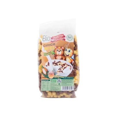 Cereales Bolitas choco-miel desayuno bio 250g Sol Natural