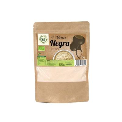 Maca negra en polvo bio 200 g Sol Natural