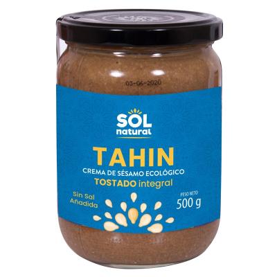 Tahin tostado bio 500g Sol natural