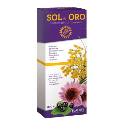 Jarabe sol de oro plus 250 ml Eladiet