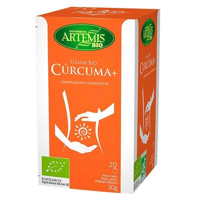 Curcuma plus bio 20 filtro Artemis