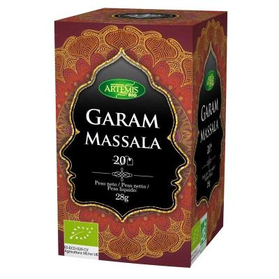 Garam masala 20 filtros Artemis