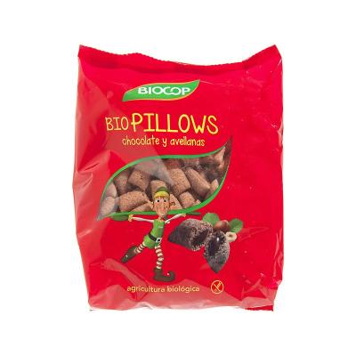 Cereales rellenos de choco avellanas sin gluten Bio 300 g Biocop