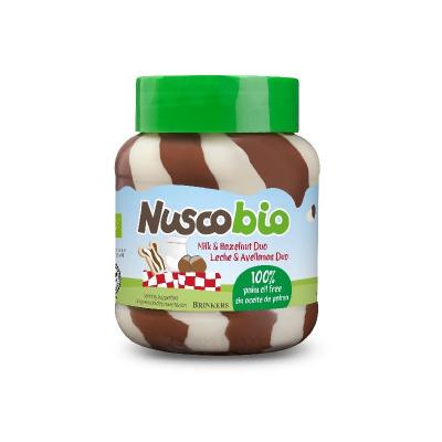 Crema de chocolate duo bio 400g Nuscobio