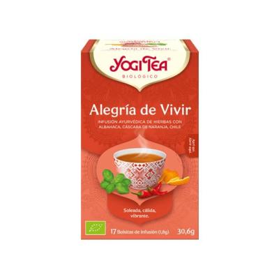 Yogi Tea Alegria de Vivir 17 filtros