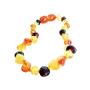 Pulsera ambar baltico color mix 16/17 cm Ambaltic