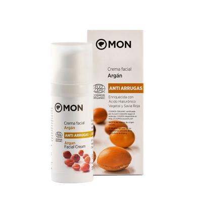 Crema facial de argan antiarrugas bio 50ml Mon Deconatur