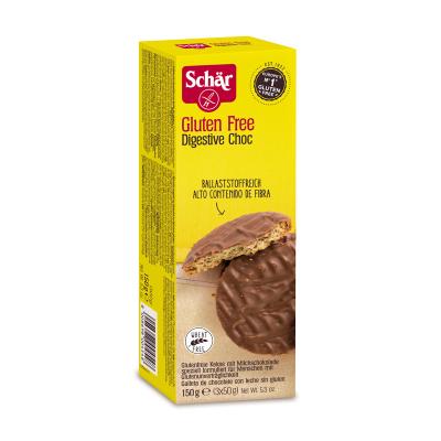 Galletas digestive de chocolate 150 g Schar