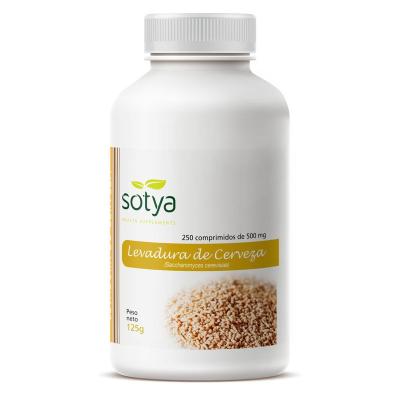 Levadura de cerveza 500 mg 250 comprimidos Sotya