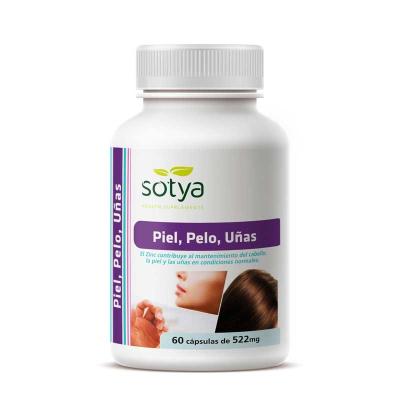 Piel, pelo y uñas 522mg 60 capsulas Sotya