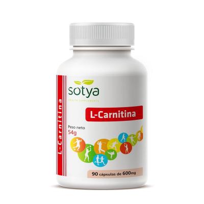 L-carnitina 600mg 90 capsulas Sotya