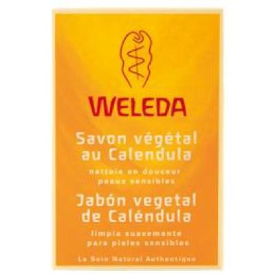 Jabon vegetal de calendula 100g Weleda