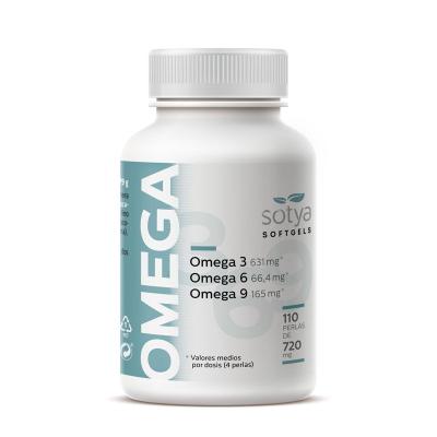 Omega 3, 6 y 9 500mg 110 perlas Sotya