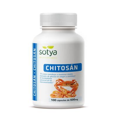 Chitosan 600mg 100 capsulas Sotya