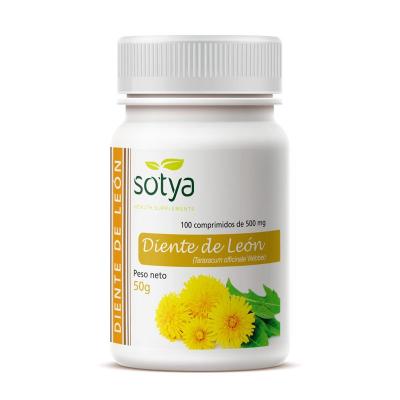 Diente de leon 500mg 100 comprimidos Sotya