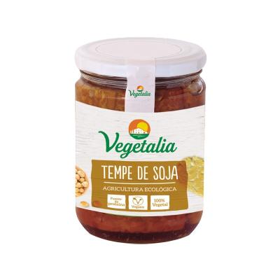 Tempe en bote de vidrio esterilizado bio 250g Vegetalia