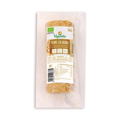 Tempe de soja granel barra bio 500g Vegetalia