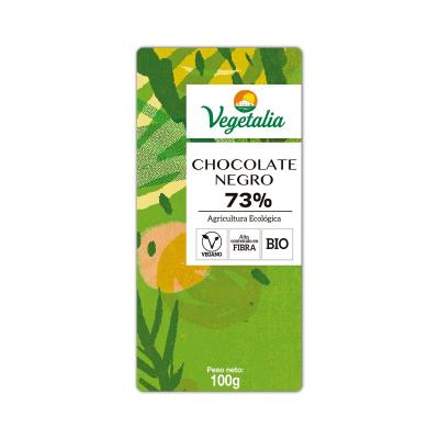 Chocolate Negro 73% bio 100g Vegetalia