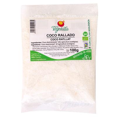 Coco rallado bio 100 g Vegetalia