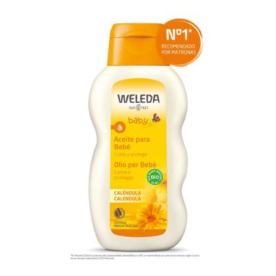 Aceite corporal de calendula bebe y niño bio 200ml Weleda