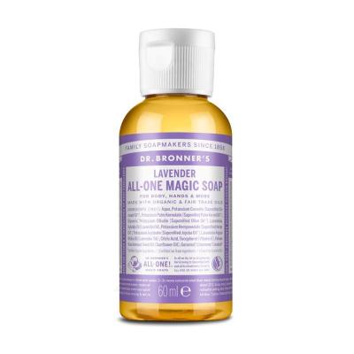 Jabon liquido lavanda bio 60ml Dr. Bronner's