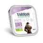 Pate para perros con pollo y pavo tarrina bio 150g Yarrah