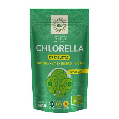 Chlorella Bio 140 tabletas Sol Natural