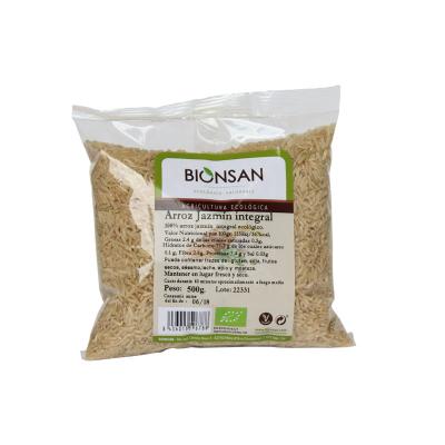 Arroz Jazmin Integral Bio 500g Bionsan