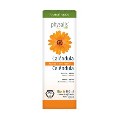 Aceite vegetal de Calendula Bio 100ml Physalis