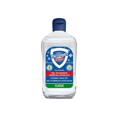 Gel Hidroalcohólico higienizante con Aloe vera y Glicerina 500ml Microgen