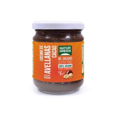 Crema Avellanas Cacao Bio 200g Naturgreen