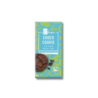 Chocolate vegano choco cookie Bio 80g Ichoc