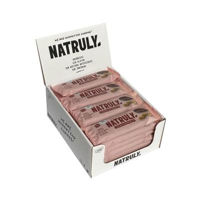 Barrita Raw de Cacao y Cacahuete Bio 24x40g Natruly