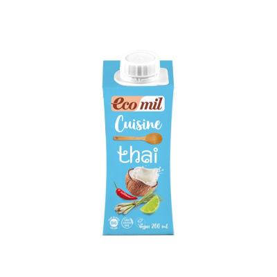 Crema para cocinar Thai cuisine Bio 200ml Ecomil