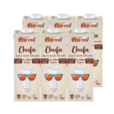 Bebida Chufa Nature Horchata Bio 6x1L Ecomil