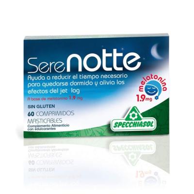 Serenotte Melatonina 1.9mg 60comp Specchiasol