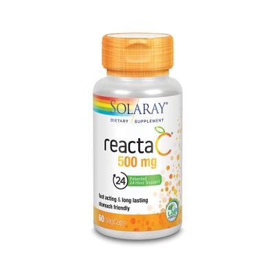 Reacta C 500mg  60 vcaps Solaray