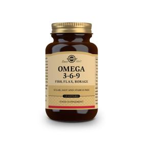 Omega 3-6-9 120 perlas Solgar