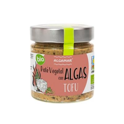 Pate vegetal con algas y tofu Bio 180g Algamar