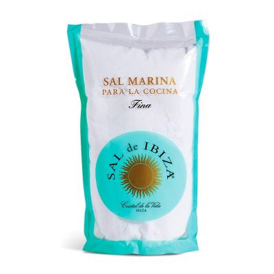 Sal marina fina bolsa 1kg Sal de Ibiza