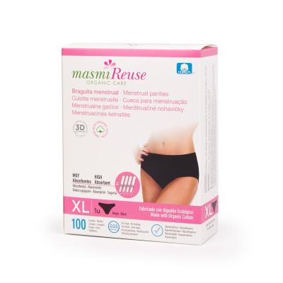 Braguita menstrual algodon bio talla XL Masmi