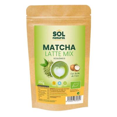 Matcha latte mix Bio 200g Sol Natural