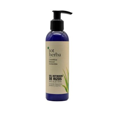 Gel definidor de rizos 96% aloe vera 200ml Tot Herba