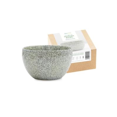 Tazon de Matcha Bowl Grey & Green Biotona